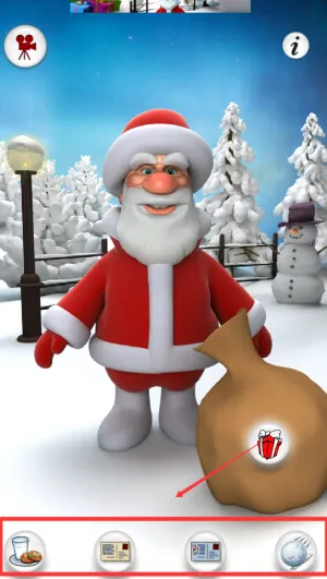 会说话的圣诞老人(圣诞休闲游戏) 会说话的圣诞老人(圣诞休闲游戏)