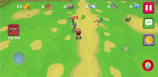 �����һ�ͽ�ʬ���ײ˵�